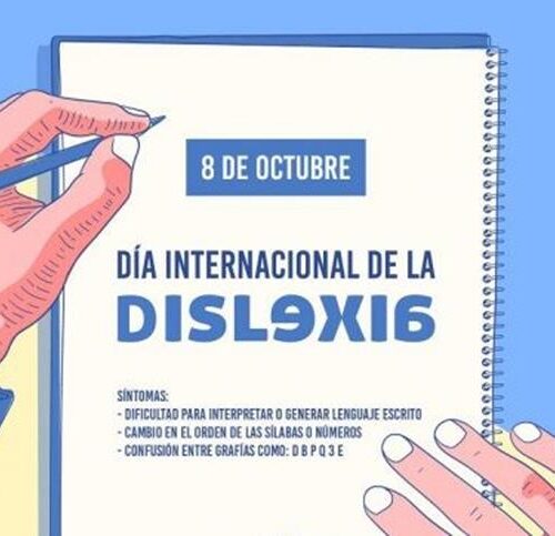 8 de octubre : Día Internacional de la Dislexia.