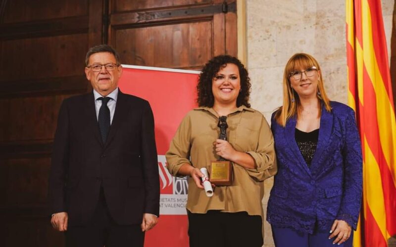 La Unión Musical Santa Cecilia de Canals recibe el premio EUTERPE a la inclusión social