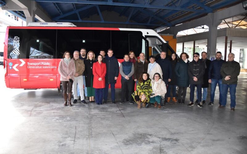 La Generalitat invierte 50 millones de euros en concesiones de transporte público para dar respuesta a las necesidades de los municipios