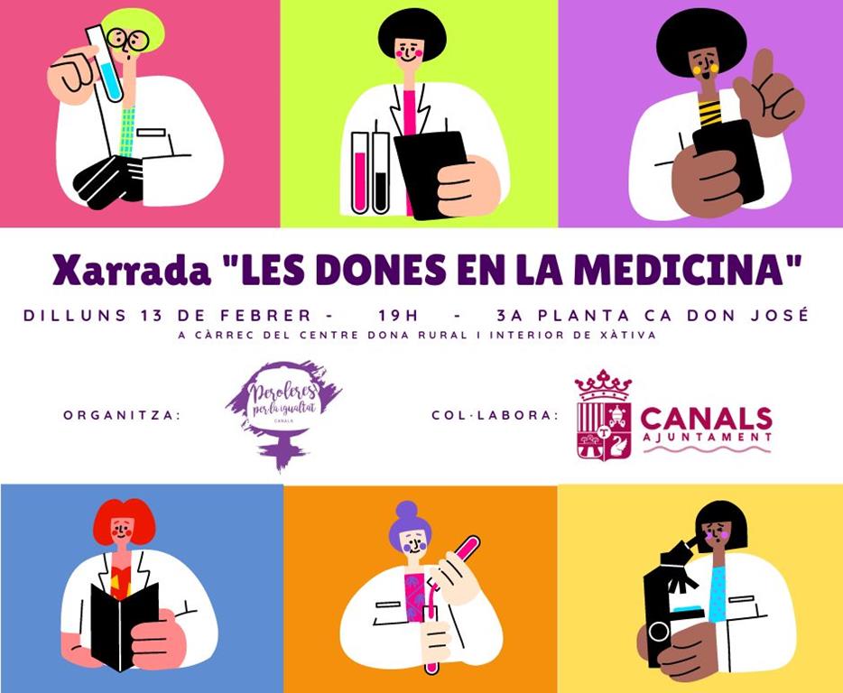 El Centre Cultural Ca Don José de Canals acoge una charla sobre mujeres en la medicina