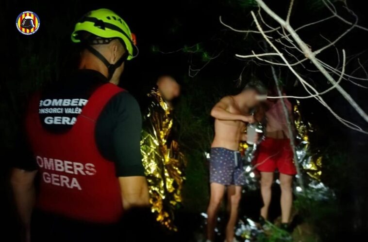 Rescatados tres jóvenes excursionistas desaparecidos en Bicorp