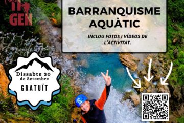 El Ayuntamiento de Xátiva organiza una actividad de barranquismo acuático en Anna para el 30 de septiembre