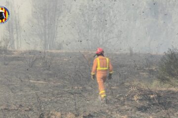El incendio de Montitxelvo se da por estabilizado y pueden regresar los desalojados