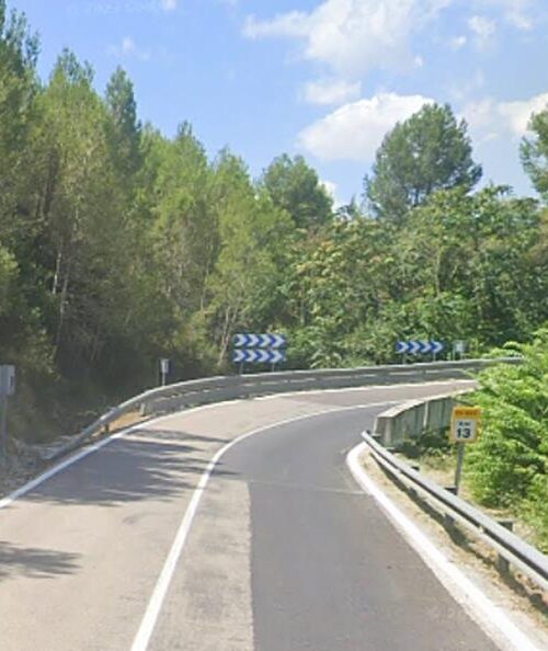 La Diputación de València inicia el lunes las obras de mejora de la carretera CV-655 entre Ontinyent y Fontanars dels Alforins