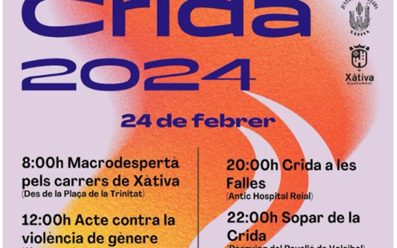 La ‘Crida’ de las Fallas de Xàtiva 2024 tendrá lugar en el antiguo Hospital