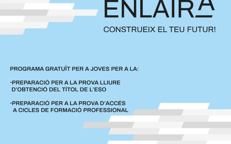 Xàtiva lanza el programa ENLAIRA para favorecer la inclusión educativa, social y laboral en la ciudad
