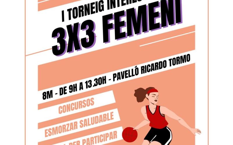 Canals celebrará el I Torneo Interescolar Femenino de baloncesto