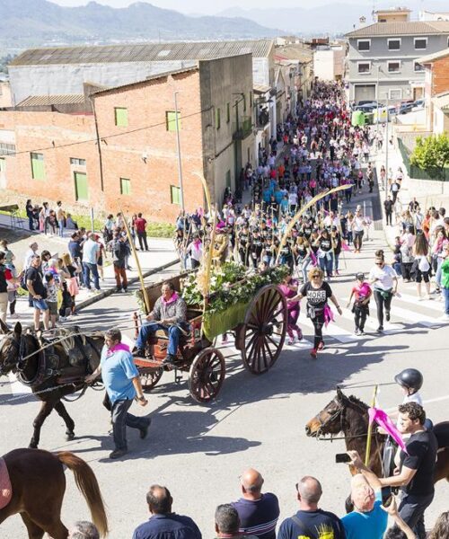 La Llosa de Ranes espera acoger mañana centenares de peregrinos en la tradicional Romería a Santa Anna