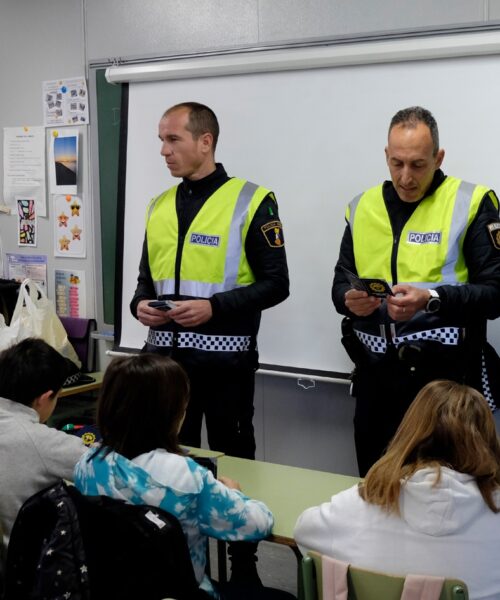 La Policía Local de Bocairent promueve la educación vial